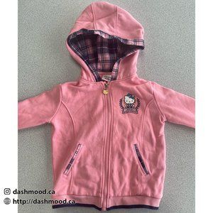 Girls' Hello Kitty Jacket with Hat